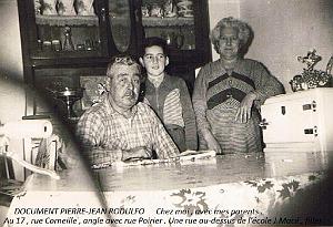 1955 Chez moi  17 Rue Corneille avec mes parents